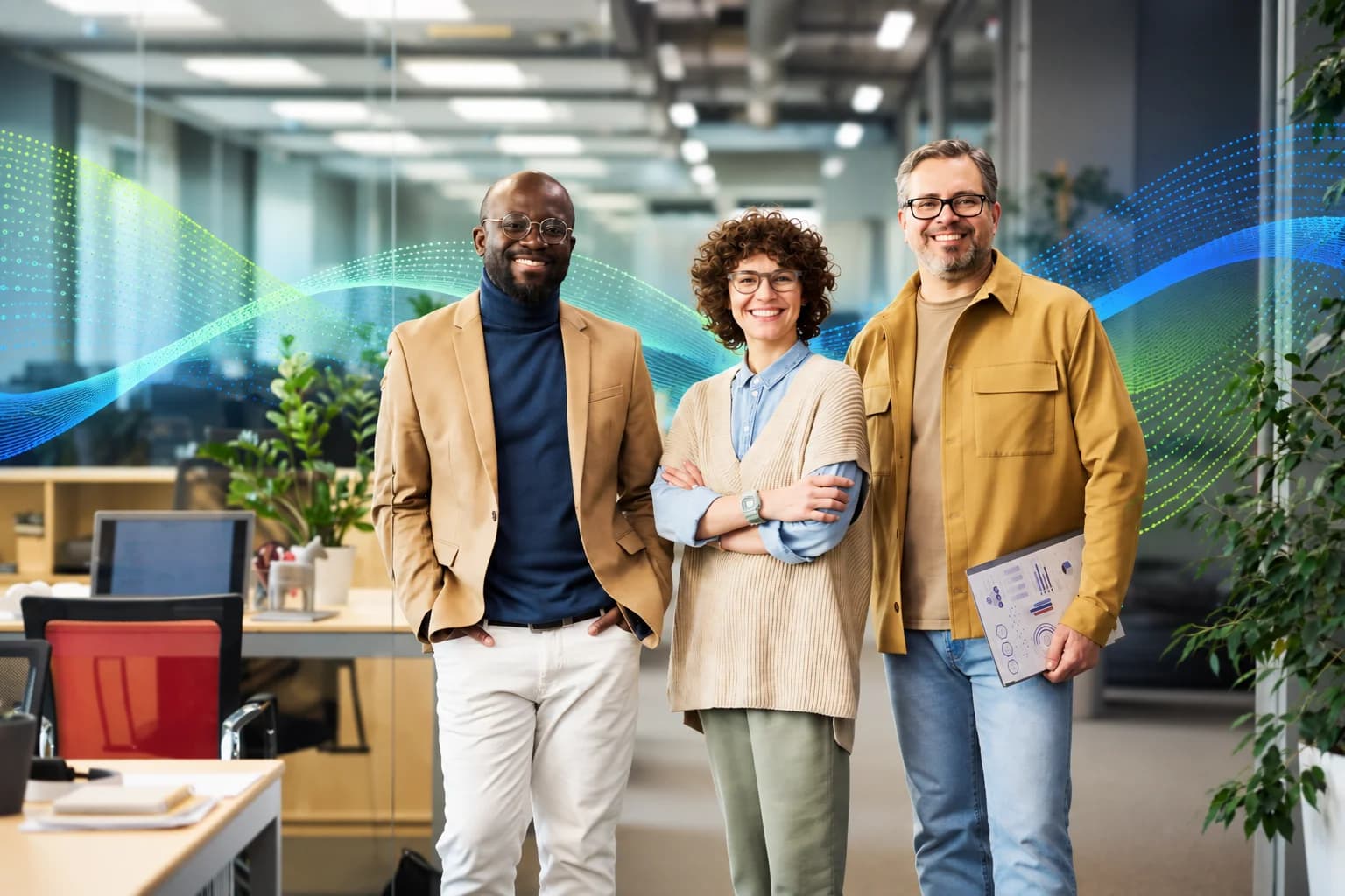 SUF Consulting team in the office